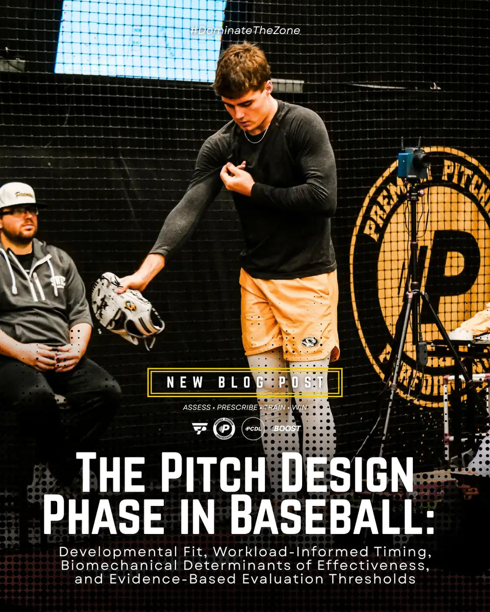 The Pitch Design Phase in Baseball: Developmental Fit, Workload-Inform ...