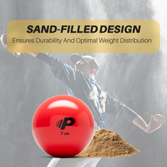 7oz Heavy-Duty PVC Plyo Ball – Premier Pitching Performance