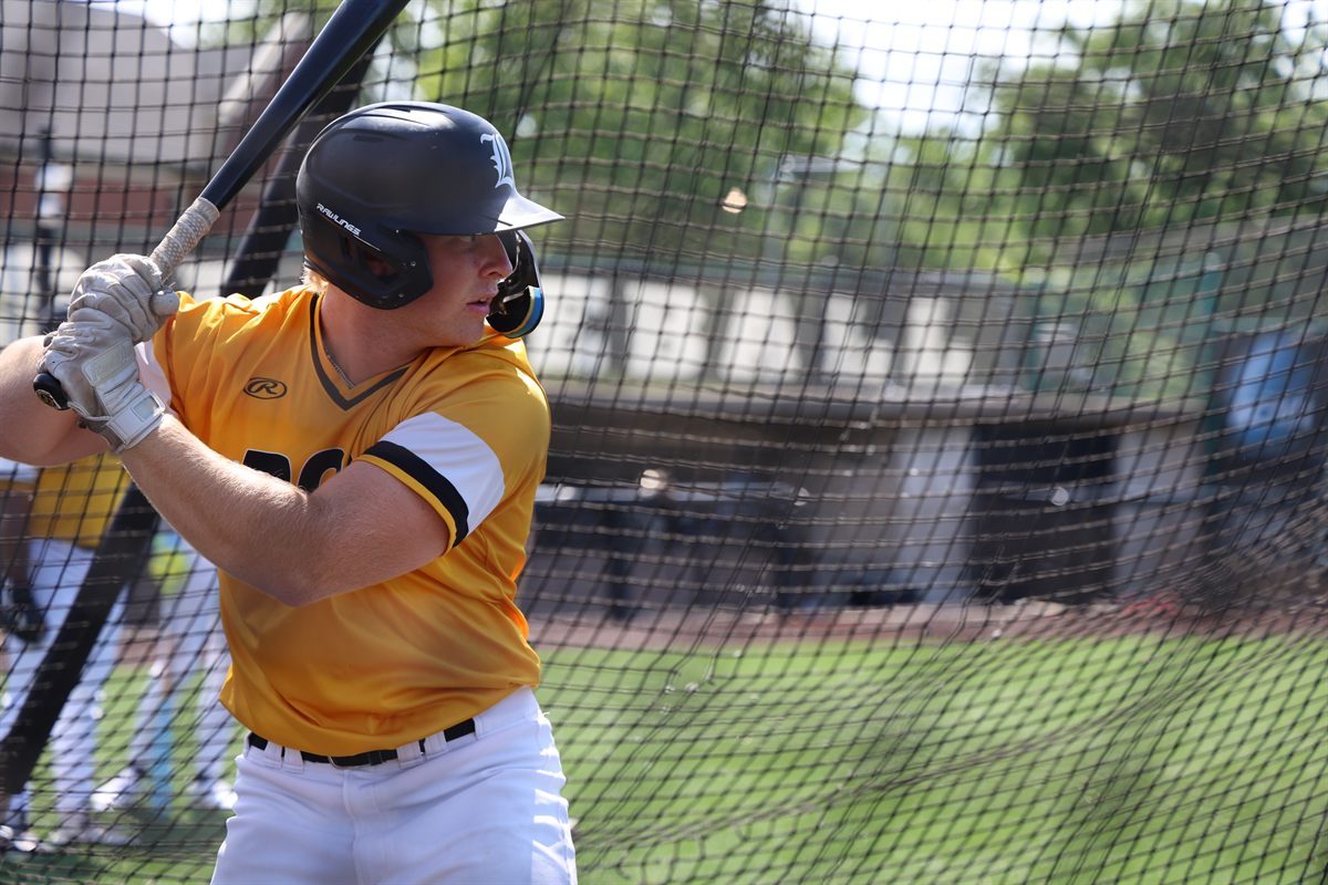PCDL hitter taking batting practice in the cage